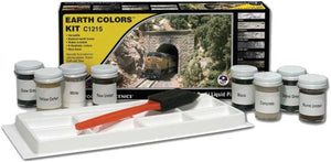 Woodland Scenics 1215 Earth Color Kit pkg