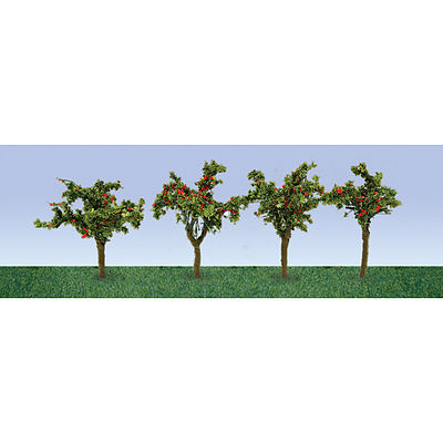 JTT 95517- Apple Tree Saplings (12) HO Scale
