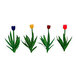 JTT 95554- Tulips (Assorted Colors) (36) HO