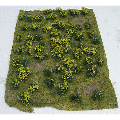 JTT 95605- Flowering Meadow Mat Yellow Sheet 5