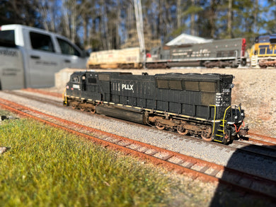 Weathered SD70M PLLX patriot leasing 2596