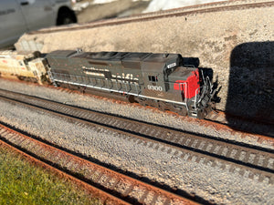 Weathered SD45T-2 NREX 9300 dcc ready
