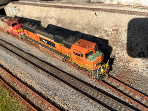 Weathered SD75M PRLX progress rail leasing 238 dcc ready